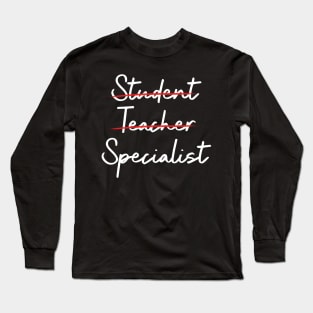 Educational Specialist Graduation Long Sleeve T-Shirt